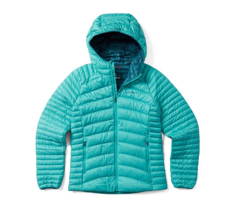 Jaqueta Senhora - Merrell Ridgevent™ Thermo Hoody - Menta - QJV760831